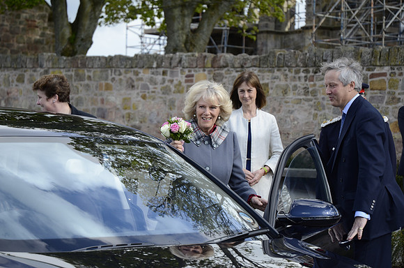 Duchess of Rothesay opening Rosslyn Chapel Visitors Centre
