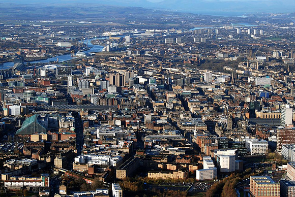 View over Glasgow