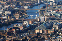 Glasgow Centre from the Air