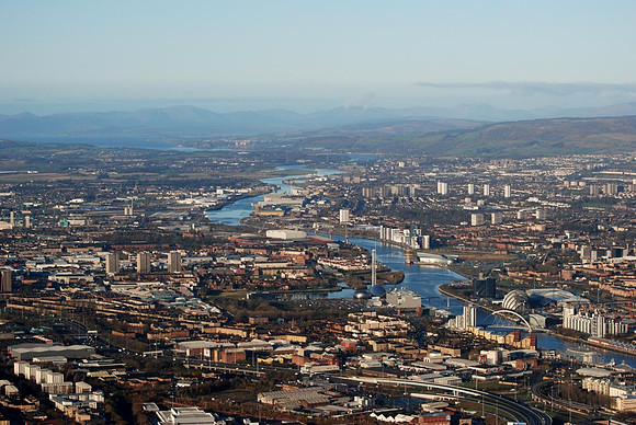 View over Glasgow