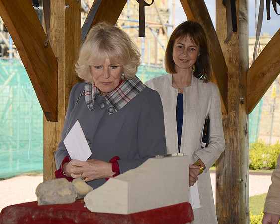 Duchess of Rothesay opening Rosslyn Chapel Visitors Centre