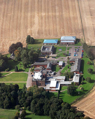 Kilgraston School from the air