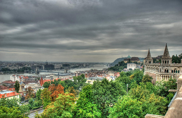 View from Budapest Castle