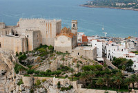 Peniscola Castle from the Air