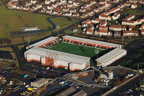 Excelsior Stadium from the Air