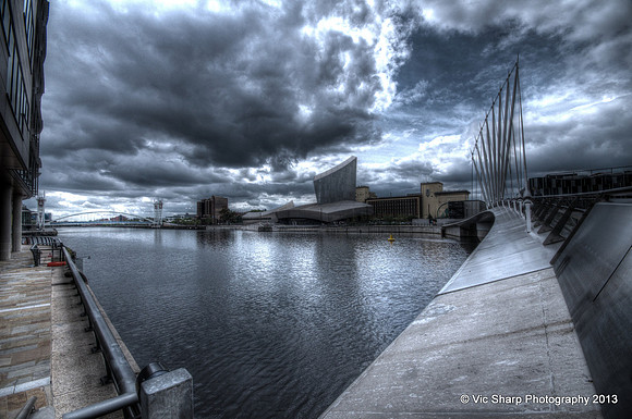 Salford Quays Bridge - Media City