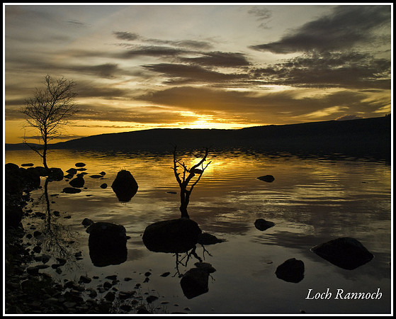 Loch Rannoch Sunset
