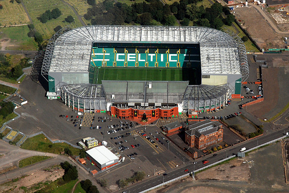 Celtic park from the Air