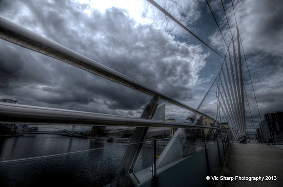 Salford Quays Bridge - Media City