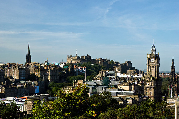 Edinburgh City Skyline