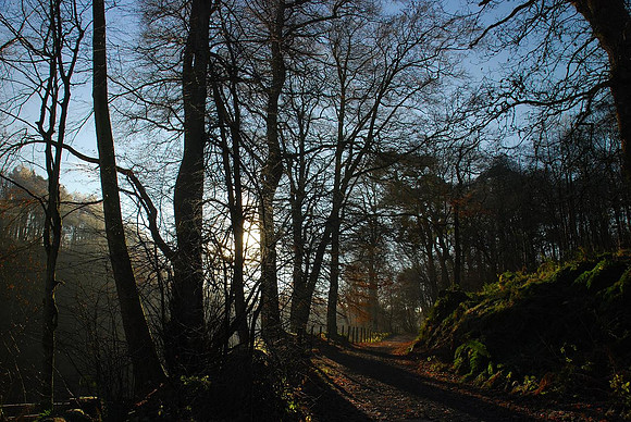 Roslin Glen Gunpowder Mills in the Autumn