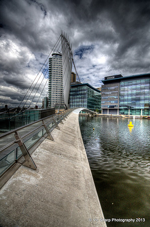 Salford Quays Bridge - Media City