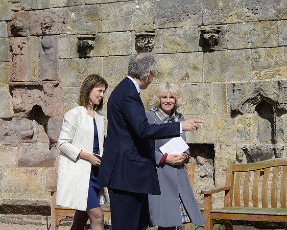 Duchess of Rothesay opening Rosslyn Chapel Visitors Centre
