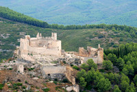 Castell de Xivert from the air