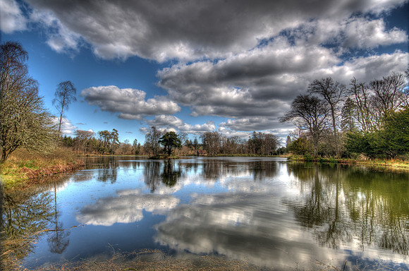 High Pond at Penicuik House
