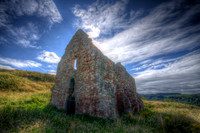 critchton,castle,church,midlothian,scotland,ruin,historic