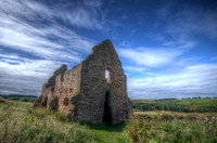 critchton,castle,church,midlothian,scotland,ruin,historic