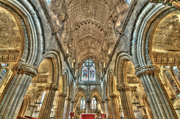 Rosslyn Chapel Main Aisle