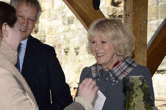 Duchess of Rothesay opening Rosslyn Chapel Visitors Centre