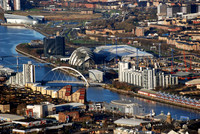 Glasgow Centre from the Air
