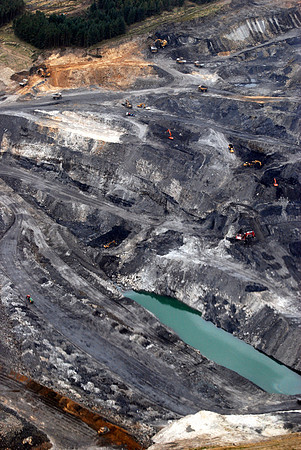 St Ninians open cast mine