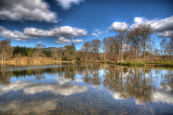 High Pond at Penicuik House
