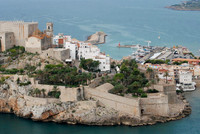 Old Peniscola & Castle from the Air