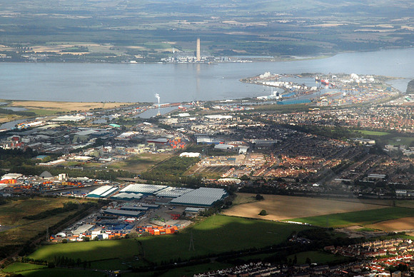 Grangemouth to Longannet Power Station