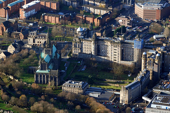 Glasgow Cathedral & Glasgow Royal Infirmary