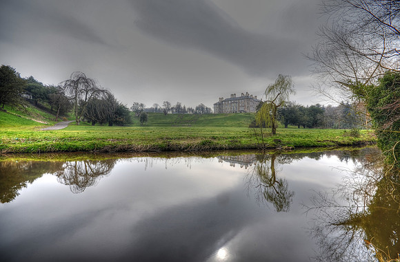 Dalkeith Palace from the River North Esk