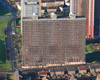 Petershill Highrise - getting ready for demolition
