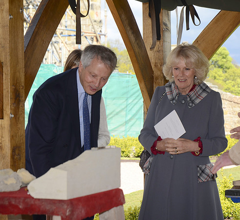 Duchess of Rothesay opening Rosslyn Chapel Visitors Centre