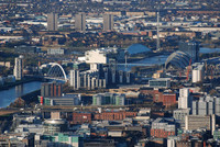 Glasgow Centre from the Air