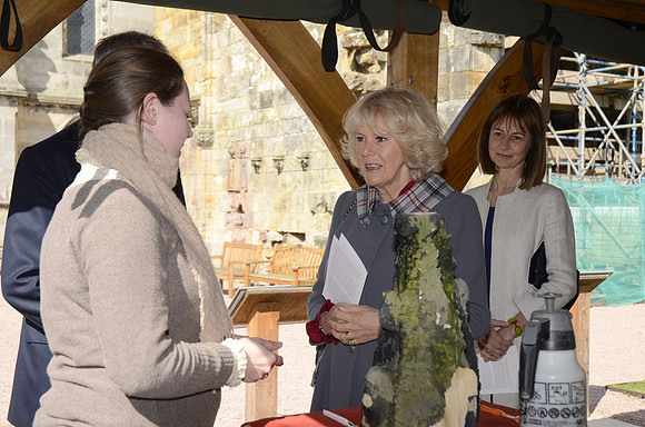Duchess of Rothesay opening Rosslyn Chapel Visitors Centre