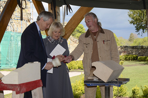 Duchess of Rothesay opening Rosslyn Chapel Visitors Centre