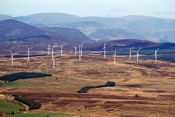 Windfarm near Blairgowrie